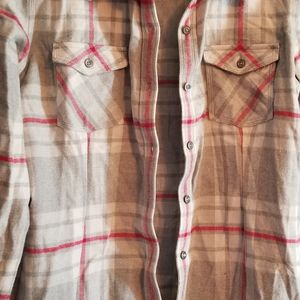 Natural Reflections Bass Pro Shops plaid shirt